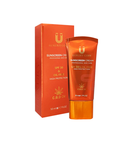 کرم صد آفتاب 30 spf لاکچری کوین
