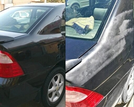 پک کامل رفع آفتاب سوختگی خودرو